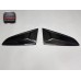 Carbon Fiber R Design Rear Side Window Louver Shutter Cover for Ford Mustang 2015-2023 Accessories