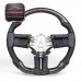 For Mustang Modification Upgrade Racing Sports Flat-Bottom Car Steering Wheel Assembly for OLIVER