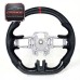For Mustang Modification Upgrade Racing Sports Flat-Bottom Car Steering Wheel Assembly for OLIVER