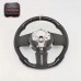 For Mustang Modified Carbon Fiber Pattern Steering Wheel 10-14 Model Upgrade Interior Various Textures OLIVER
