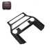Adhesive Dry Carbon Stereo Radio Panel Cover for Ford Mustang 2015-2023 Interior Modification Parts