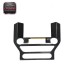 Adhesive Dry Carbon Stereo Radio Panel Cover for Ford Mustang 2015-2023 Interior Modification Parts