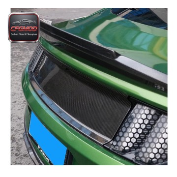 Carbon Fiber Rear Trunk Lid Cover Replacement for 2015-2023 Ford Mustang Tuning Parts