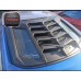 Gloss Black ABS Rear Windshield Louver Sun Shade Cover for 2015-2023 Ford Mustang Tuning Parts