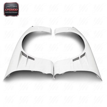 180SX BN-Sports Style +30mm Front Fender New Black Glass Fiber Perfect Fitment