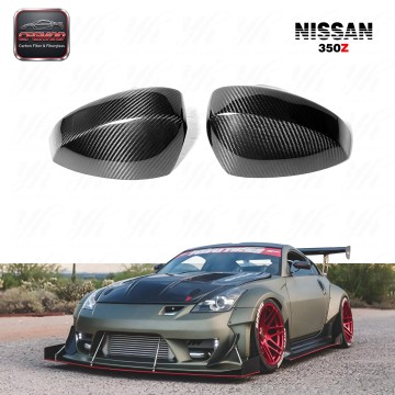 Carbon Fiber CF SIDE MIRROR COVER for 350Z Z33 FAIRLADY New Coming Bodykit