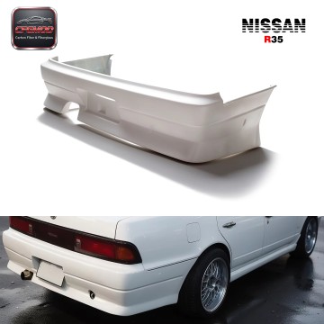 A31 Cefiro Uras Style Rear Bumper Black High Quality Glass Fiber for Retrofit/Upgrade