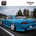 Carbon Fiber CF Rear Roof Spoiler Wing Ducktail Fit for 1989-1994 Skyline R32 GTS GTR Dmax DM Style