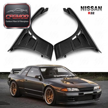 Carbon Fiber Skyline R32 GTS BN-Sports Front Fenders (Pair) CF