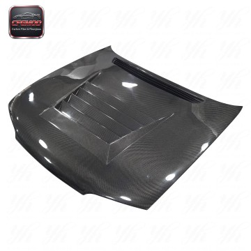 New R33 GTS Spec 1 Ni Carbon Fiber Hood Bonnet with High Glossy Finish and True 3K Twill Weave