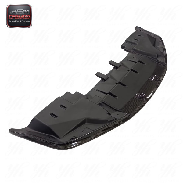 Black Carbon Fiber Front Lip with Under Tray for Skyline R34 GT-R (2008-) Auto Select No Warranty