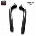 High Quality Black for 1999-2002 Skyline R34 GTR Nism NI Style Carbon Fiber Rear Spats 100% Fitment