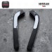 High Quality Black for 1999-2002 Skyline R34 GTR Nism NI Style Carbon Fiber Rear Spats 100% Fitment