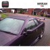 Carbon Fiber Car Wind Deflector (Pair) 2Pcs Black for Nissan Skyline R34 GT-R with Easy Installation