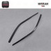 Carbon Fiber Car Wind Deflector (Pair) 2Pcs Black for Nissan Skyline R34 GT-R with Easy Installation
