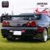 OEM Style Rear Trunk Bootlid Tailgate Break Light Lamp Cutout for 1999-2002 for Skyline R34 GT-R Black