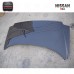 OEM Style Rear Trunk Bootlid Tailgate Break Light Lamp Cutout for 1999-2002 for Skyline R34 GT-R Black
