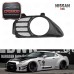 Carbon Fiber Exhaust Surround Shroud Heat Shield 2pcs Fit for 2008-2010 Skyline R35 GTR B Style
