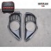 Carbon Fiber Exhaust Surround Shroud Heat Shield 2pcs Fit for 2008-2010 Skyline R35 GTR B Style