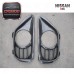 Carbon Fiber Exhaust Surround Shroud Heat Shield 2pcs Fit for 2008-2010 Skyline R35 GTR B Style