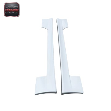 For Silvia S13 Supermade Style Glass Fiber Side Skirt