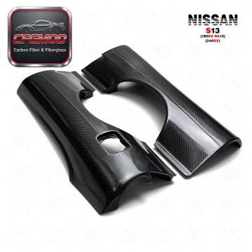 CF Rear Fender (Pair) +50mm for Carbon Fiber 180SX S13