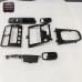 Black Carbon Fiber Interior Set for Nissan 200SX S14/S14A RHD Silvia 7-Piece Radio Surround & Control Panel Full Set