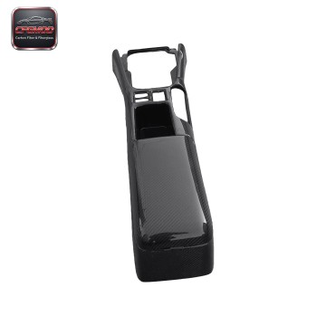 S14/S14A RHD High Quality Carbon Fiber Central Console Replacement with Armrest Cover Easy Installation No Warranty