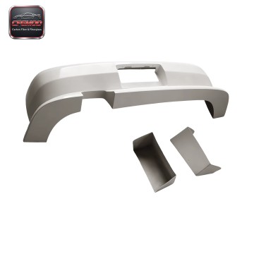 BN-Sports Blister Glass Fiber Rear Bumper (3 Pcs) for S14A FRP