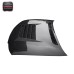 For 200SX S15 Silvia Dmax Style High Gloss 3K Twill Weave Carbon Fiber Bonnet Hood with Original Fitment