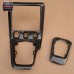 200SX 240SX S15 Silvia RHD Black Carbon Fiber High Glossy Finish Radio Gear Surround Console Replacement