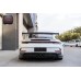 GT3 Style Dry Carbon Fiber Rear Wing Spoiler with Decklid for Porsche 911 992.1 Carrera Trunk Hood Tuning Parts