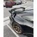 GT3 Style Dry Carbon Fiber Rear Wing Spoiler with Decklid for Porsche 911 992.1 Carrera Trunk Hood Tuning Parts