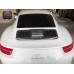Carbon Fiber Rear Engine Grille Cover for Porsche 911 Turbo Turbos Rear Decklid Bonnet Tuning Parts