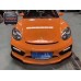 GT4 Style Carbon Fiber and Primer Body Kit Front Bumper Rear Diffuser Wing for Porsche 987 Cayman Boxster Tuning Parts