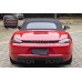 GT4 Style Dry Carbon Fiber Rear Lip Diffuser for 2016+ Porsche 718 Cayman Boxster Rear Bumper Splitter Tuning Parts