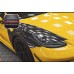 GT4 RS Style Dry Carbon Fiber Front Fenders with Vents for Porsche 718 Boxster Cayman Tuning Parts