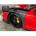 GT4 RS Style Dry Carbon Fiber Front Fenders with Vents for Porsche 718 Boxster Cayman Tuning Parts