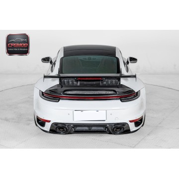 For Porsche 911 992 GT3 2019-2024 Dry Carbon Fiber Rear Wing Risers Base Mount Replacement