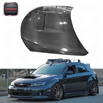 Carbon Fiber OEM Hood Bonnet for CF Impreza Hatchback GRB WRX 10th STI Style