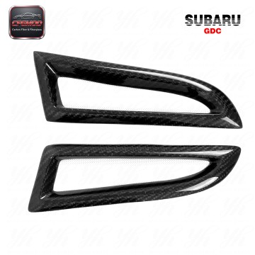 For 2006-2007 IMPREZA 9 GDC Style Carbon Fiber Front Bumper Side Vents