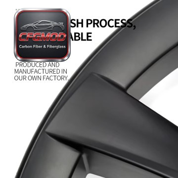 Wholesale 18 Inch All-Inclusive Glossy Black Sport Hub Cap Wheel Cover for Tesla Model 3 New and Stylish