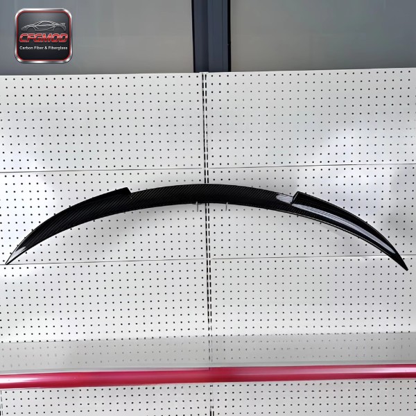 Dry Carbon Fiber Ducktail Spoiler Wing Lip for Tesla Model Y Exterior Accessories