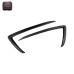 Real Carbon Fiber Front Bumper Canards Air Vents for 2018-2021 Tesla Model 3