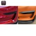 Real Carbon Fiber Front Bumper Canards Air Vents for 2018-2021 Tesla Model 3