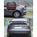 No-Drill Real Carbon Fiber Double Layer Rear Trunk Spoiler Wing for Tesla Model Y
