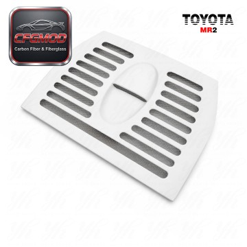 White Glass Fiber FRP Engine Cover for MR2 SW20 F355 (MR2 Model)-Retrofit/Upgrade Part