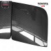 Black Carbon Fiber OEM High Gloss 3k Twill Weave Headlight Cover Replacement (Pair) for MR2 SW20 1990-1995-Brand
