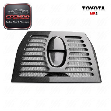 Auto Parts New 1990-1995 MR2 F355 SW20 Rear Engine Cover Carbon Rear Engine Cover Rear Engine Cover Carbon Fiber Black