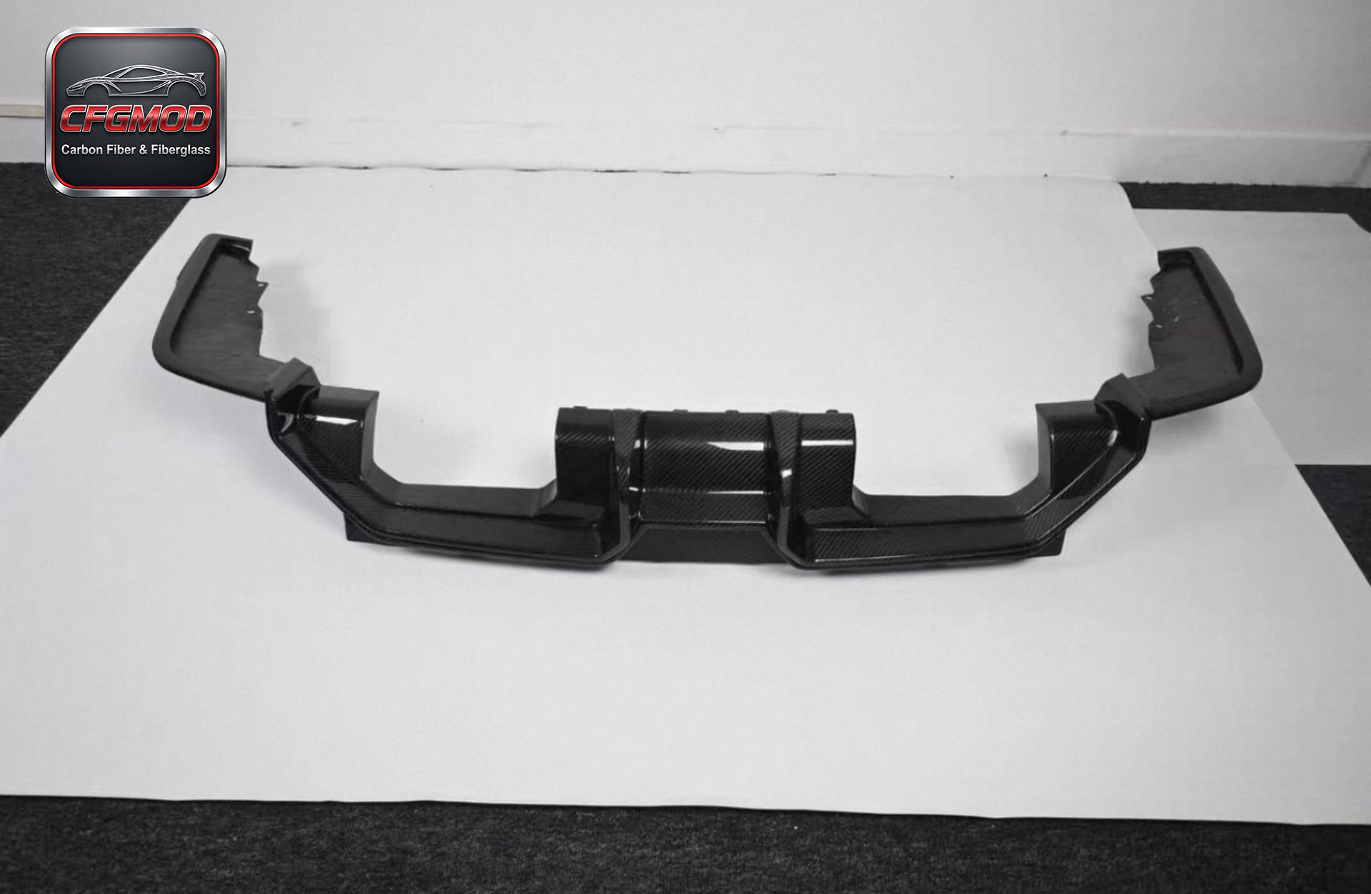 2022+ BMW M2 G87 AR Style Dry Carbon Fiber Rear Lip Diffuser — 7